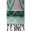 James Lakeland Abstract Green Scarf