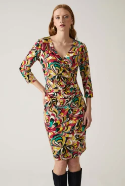 James Lakeland Abstract Pattern Dress