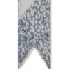 James Lakeland Asymmetrical Blue Scarf