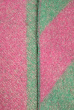 James Lakeland Asymmetrical Pink Scarf