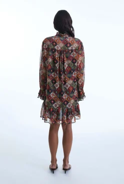 James Lakeland Birds Eye Midi Dress