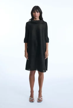 James Lakeland Black Embellished Dress