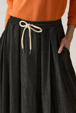 James Lakeland Black Maxi Skirt