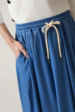 James Lakeland Blue Maxi Skirt