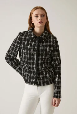 James Lakeland Checkered Pattern Jacket