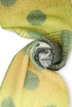 James Lakeland Circle Green Scarf