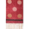 James Lakeland Circle Red Scarf