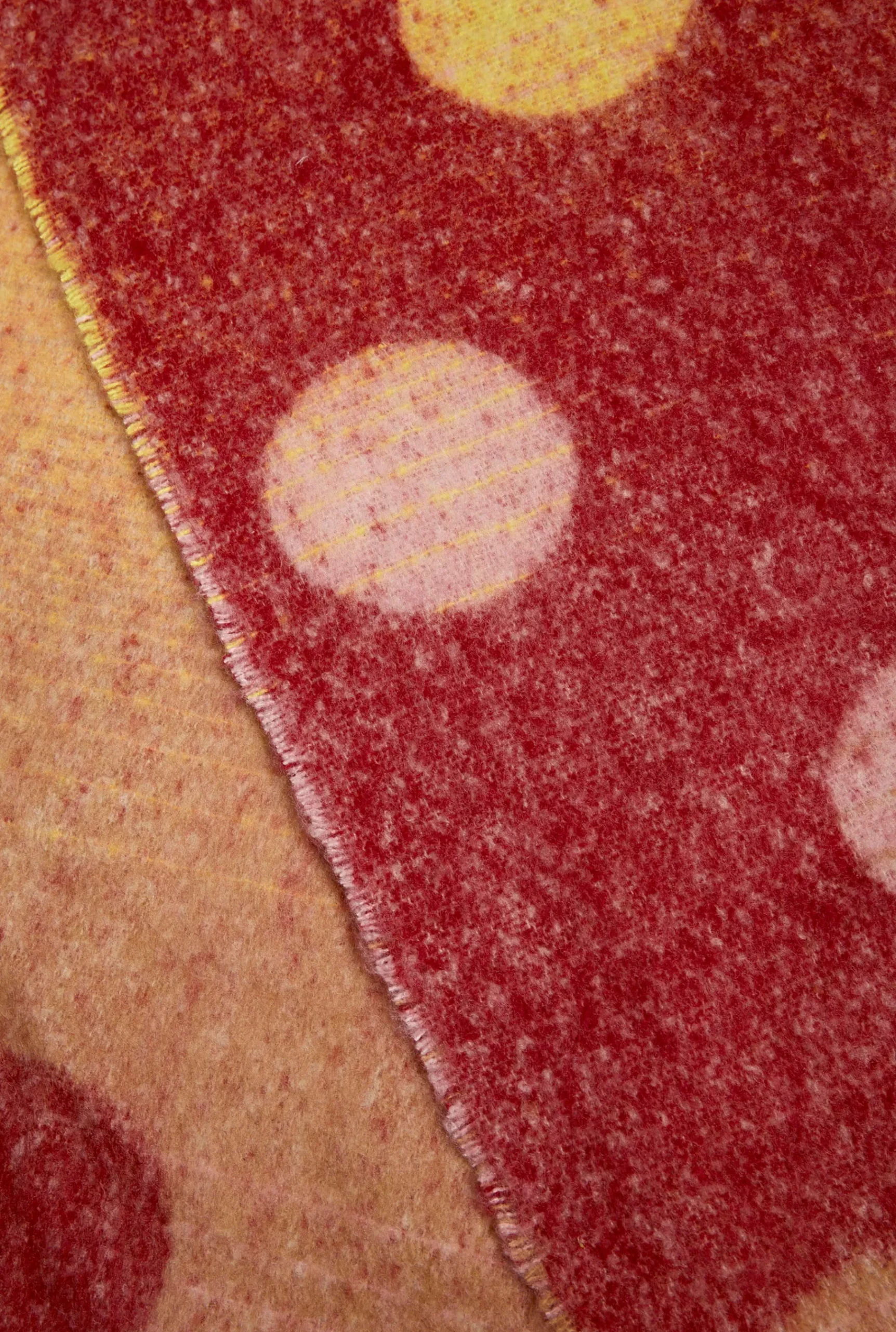James Lakeland Circle Red Scarf