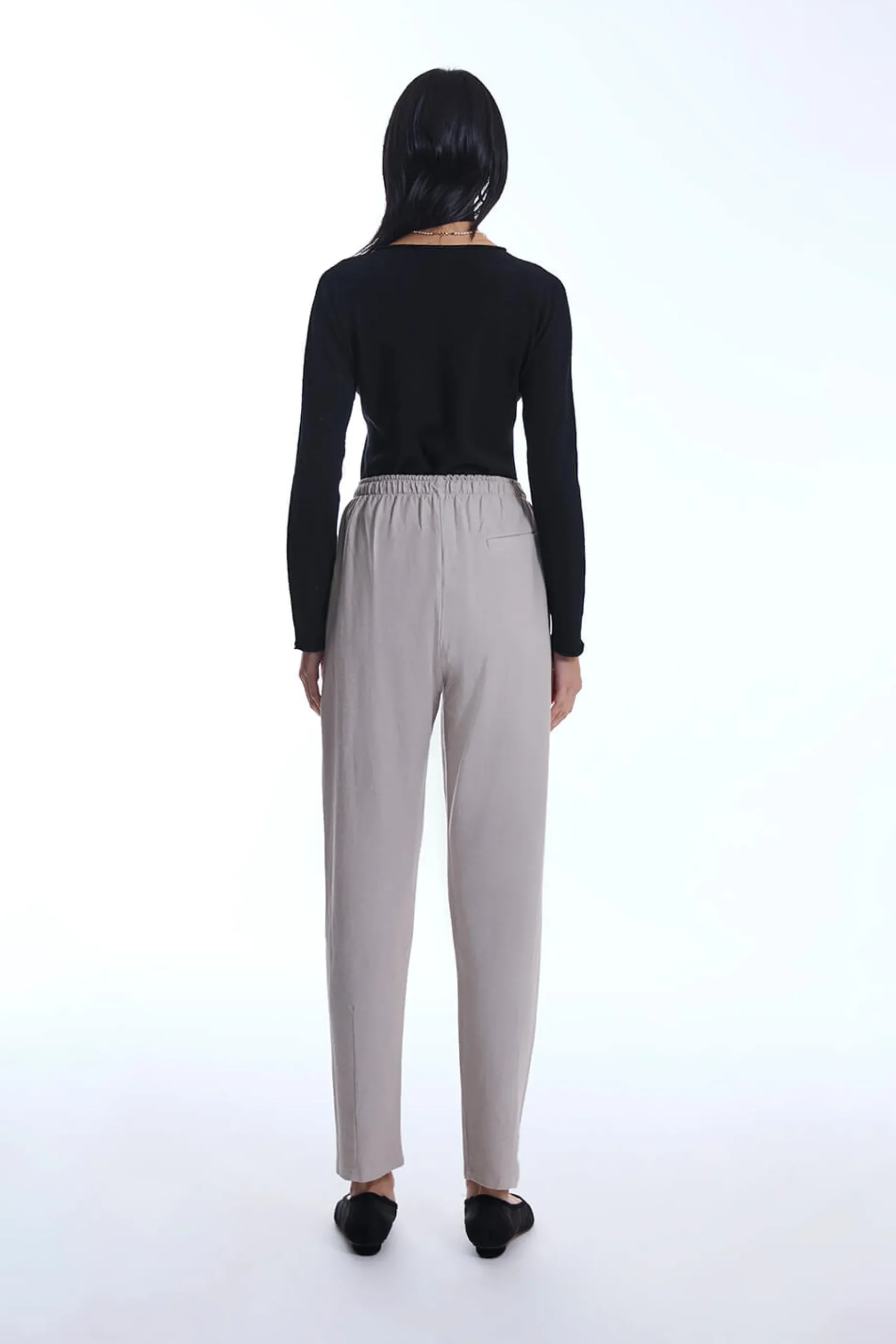 James Lakeland Cotton Beige Trousers