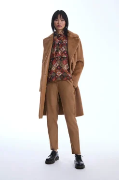 James Lakeland Cotton Camel Trousers