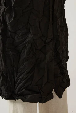 James Lakeland Crinkled Black Cardigan
