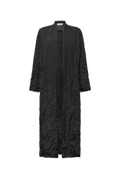 James Lakeland Crinkled Black Cardigan