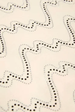 James Lakeland Crystal Wave Cream Scarf