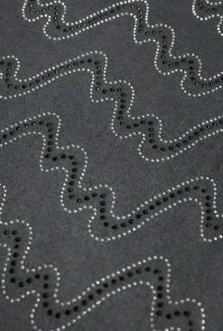 James Lakeland Crystal Wave Grey Scarf