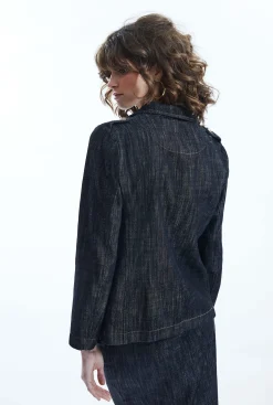James Lakeland Dark Jean Tailored Blazer