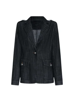 James Lakeland Dark Jean Tailored Blazer