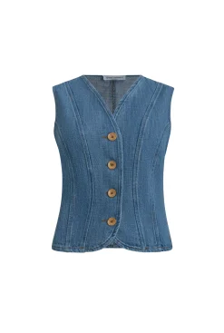 James Lakeland Denim Gilet
