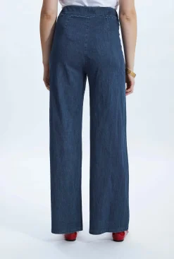 James Lakeland Denim Wide Legged Jeans