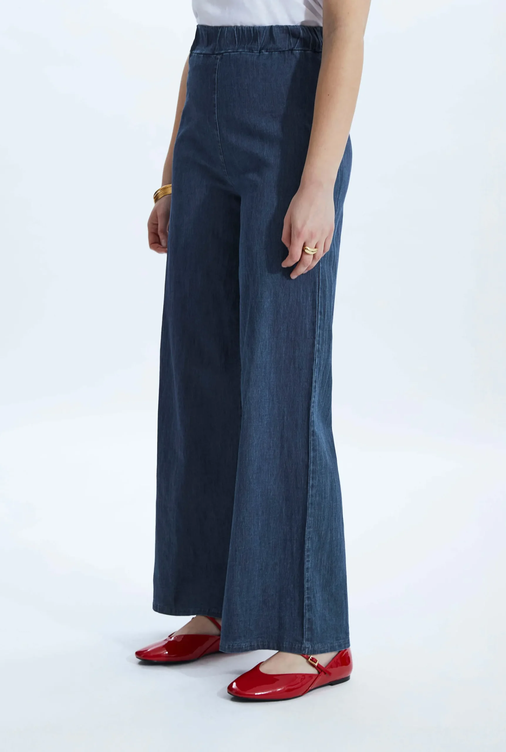 James Lakeland Denim Wide Legged Jeans