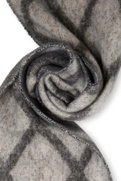 James Lakeland Diamond Black Scarf