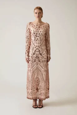 James Lakeland Embellished Maxi Dress
