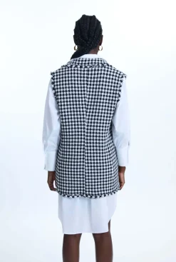 James Lakeland Frayed Edge Gilet