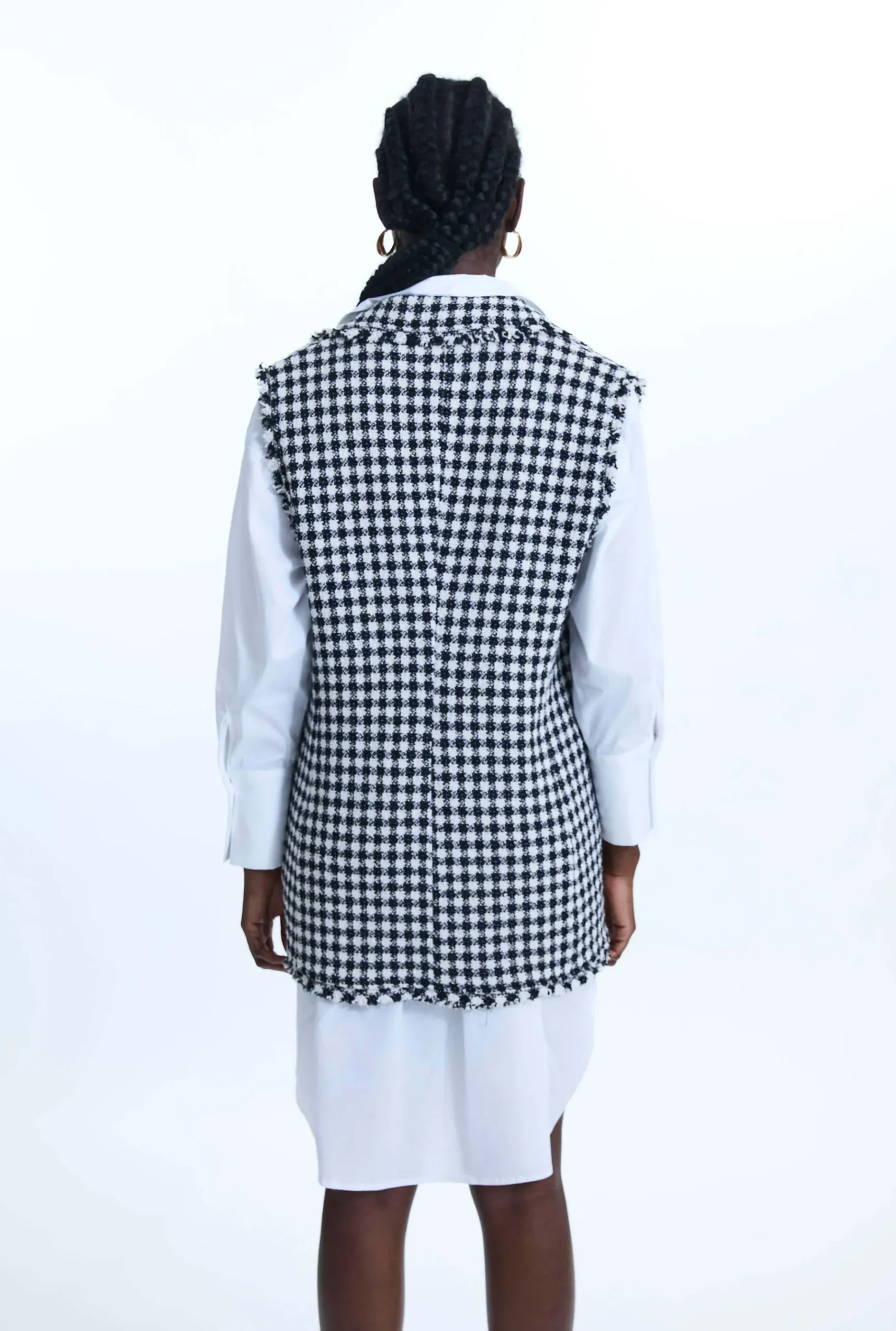 James Lakeland Frayed Edge Gilet