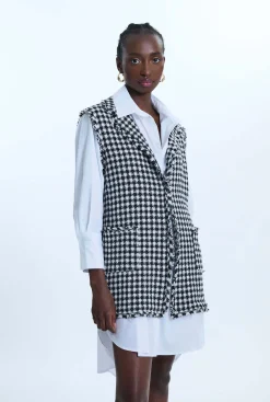 James Lakeland Frayed Edge Gilet
