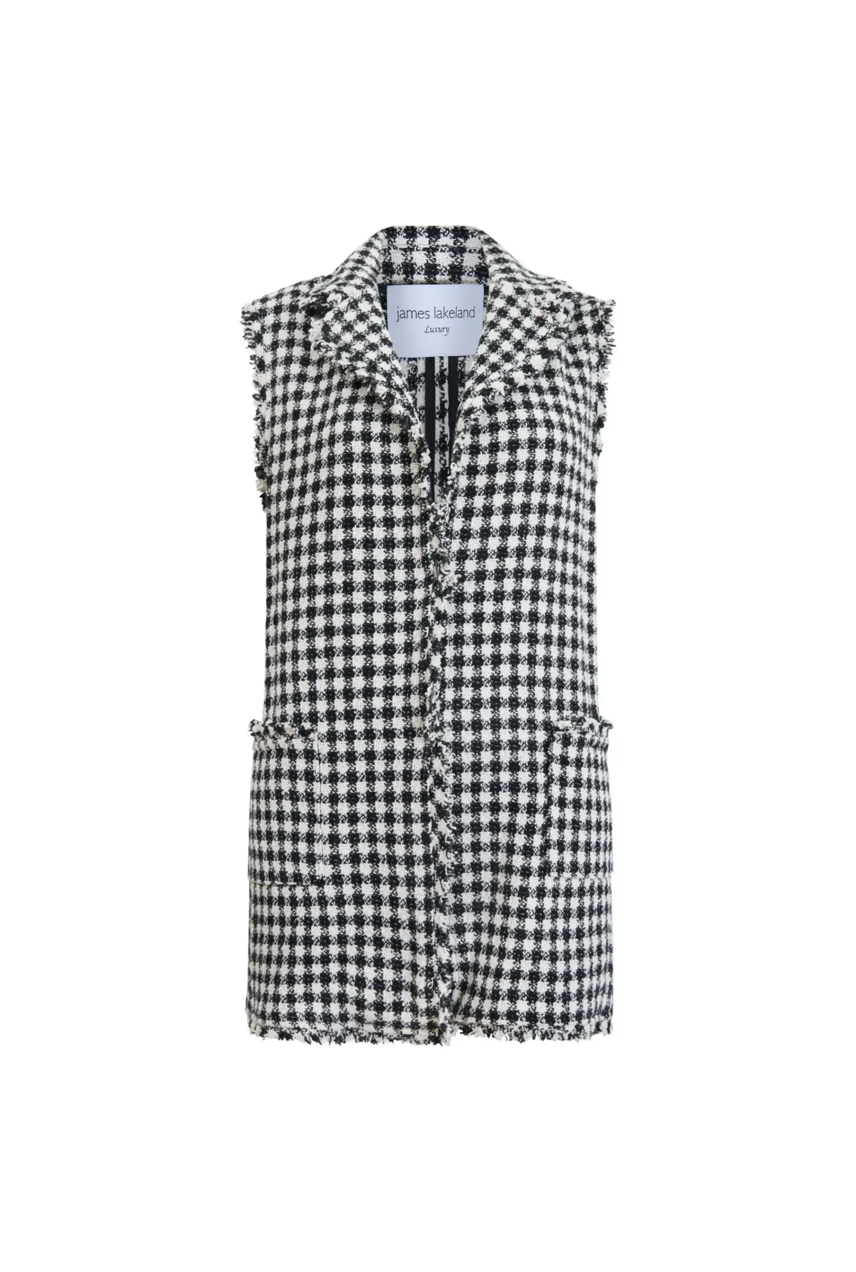 James Lakeland Frayed Edge Gilet