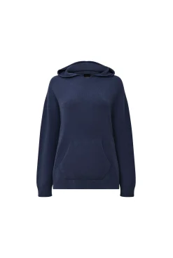 James Lakeland Hooded Navy Jumper