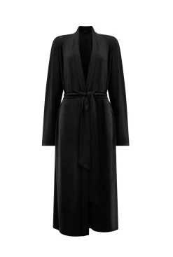 James Lakeland Long Black Jersey Cardigan