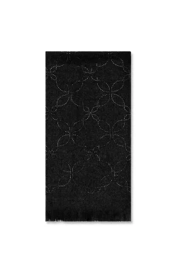 James Lakeland Mandala Black Scarf