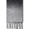 James Lakeland Ombre Black Scarf