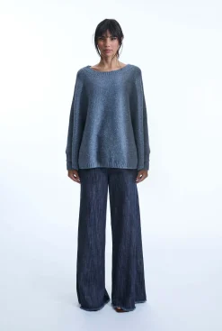 James Lakeland One Size Denim Pullover