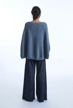 James Lakeland One Size Denim Pullover