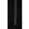 James Lakeland Pearl Black Scarf