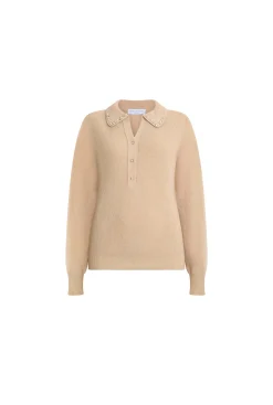 James Lakeland Pearl Camel Jumper