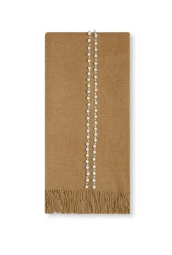 James Lakeland Pearl Camel Scarf
