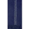 James Lakeland Pearl Navy Scarf
