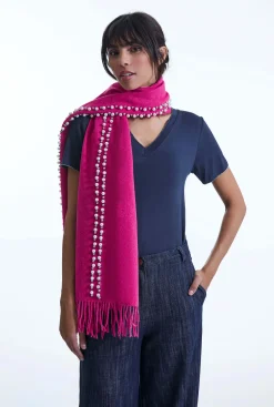 James Lakeland Pearl Pink Scarf