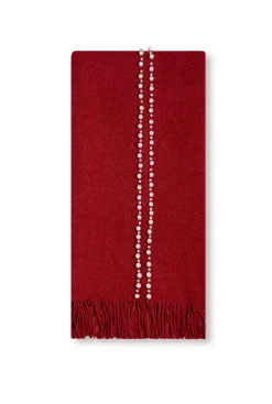 James Lakeland Pearl Red Scarf