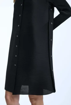 James Lakeland Pleated Black Dress