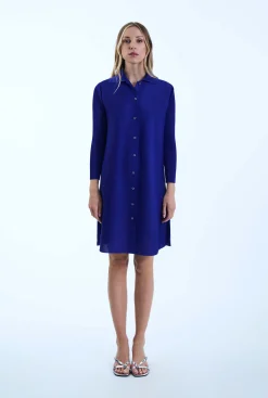 James Lakeland Pleated Royal Dress