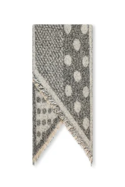 James Lakeland Polka Dot Black Scarf