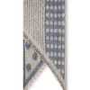 James Lakeland Polka Dot Blue Scarf