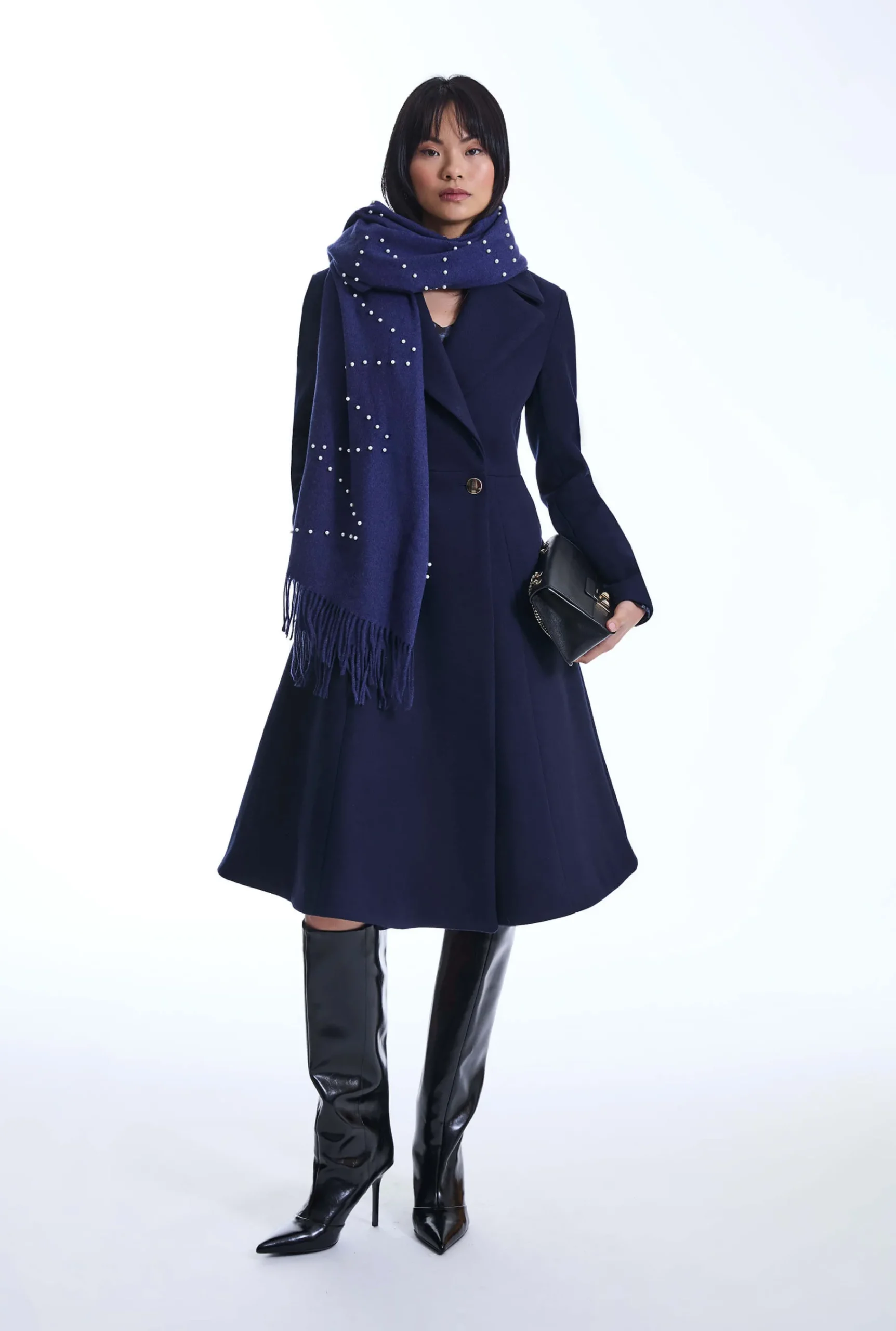 James Lakeland Princess Navy Coat