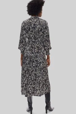 James Lakeland Printed Belted Midi Dress