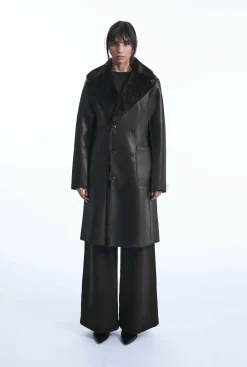 James Lakeland Reversible Black Coat