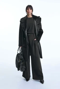 James Lakeland Reversible Black Coat