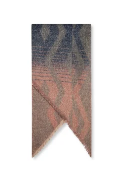 James Lakeland Saltillo Red Scarf